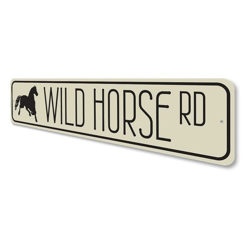 Wild Horse Road Sign