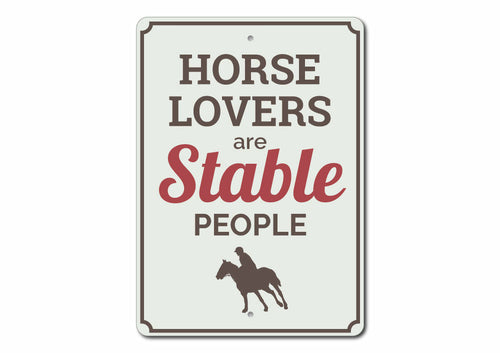 Horse Phrase Sign