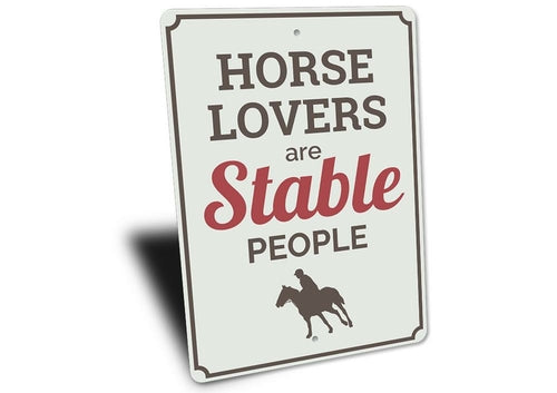 Horse Phrase Sign