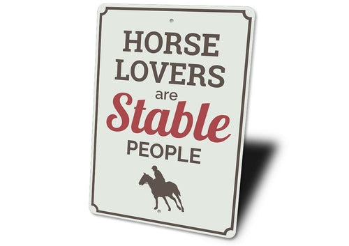 Horse Phrase Sign