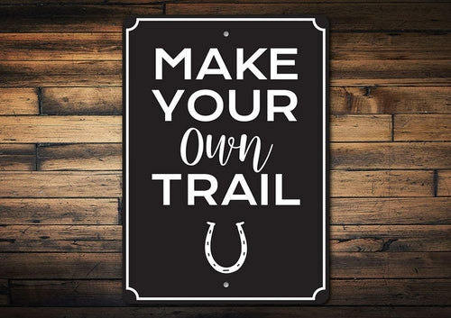 Horse Trail Sign