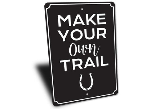 Horse Trail Sign