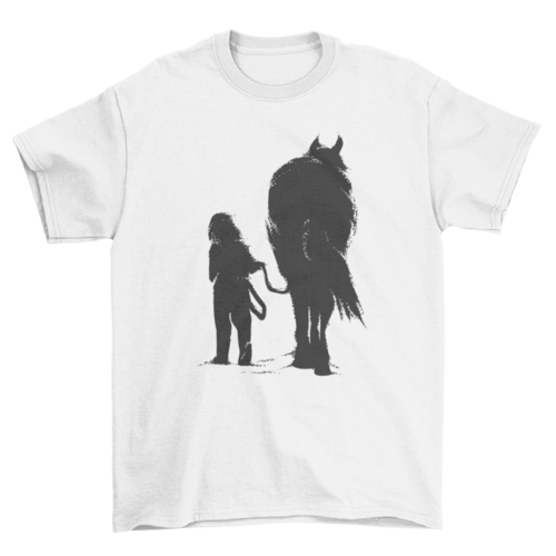 A girl and her horse