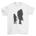 A girl and her horse