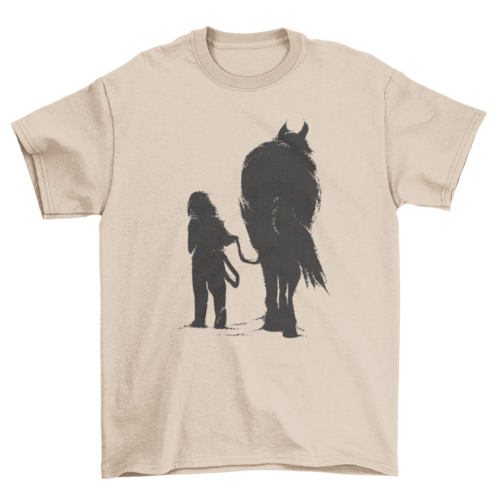 A girl and her horse