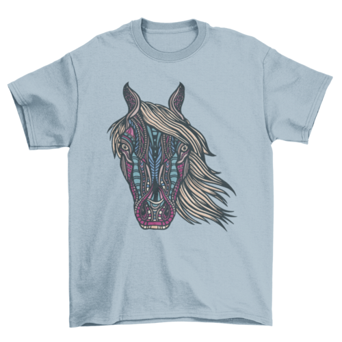 Tribal horse t-shirt