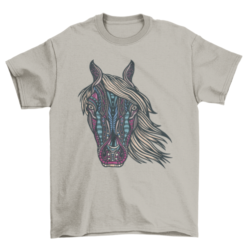Tribal horse t-shirt