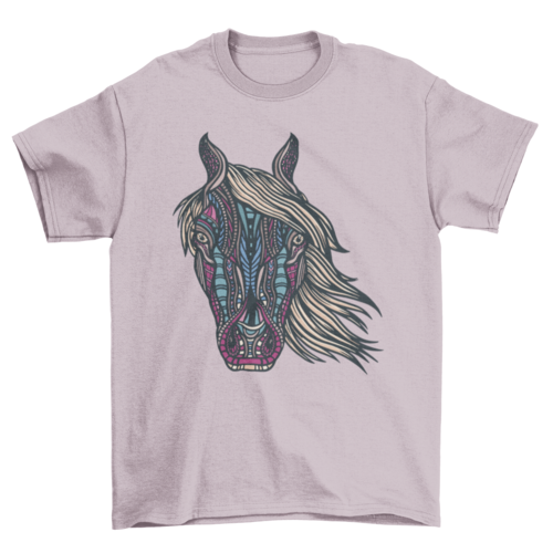 Tribal horse t-shirt